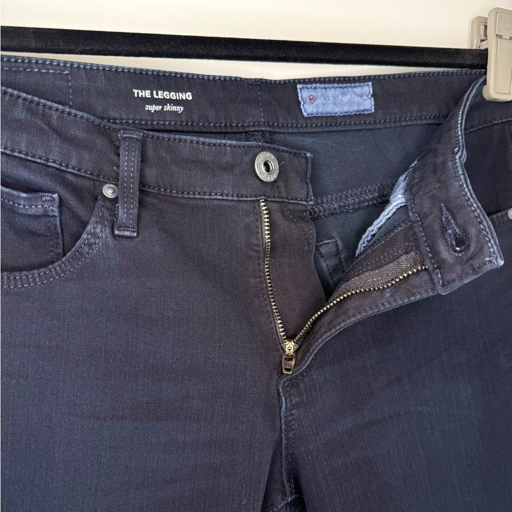 AG The Legging Super Skinny Jeans Dark Blue Size 27 - Picture 5 of 8